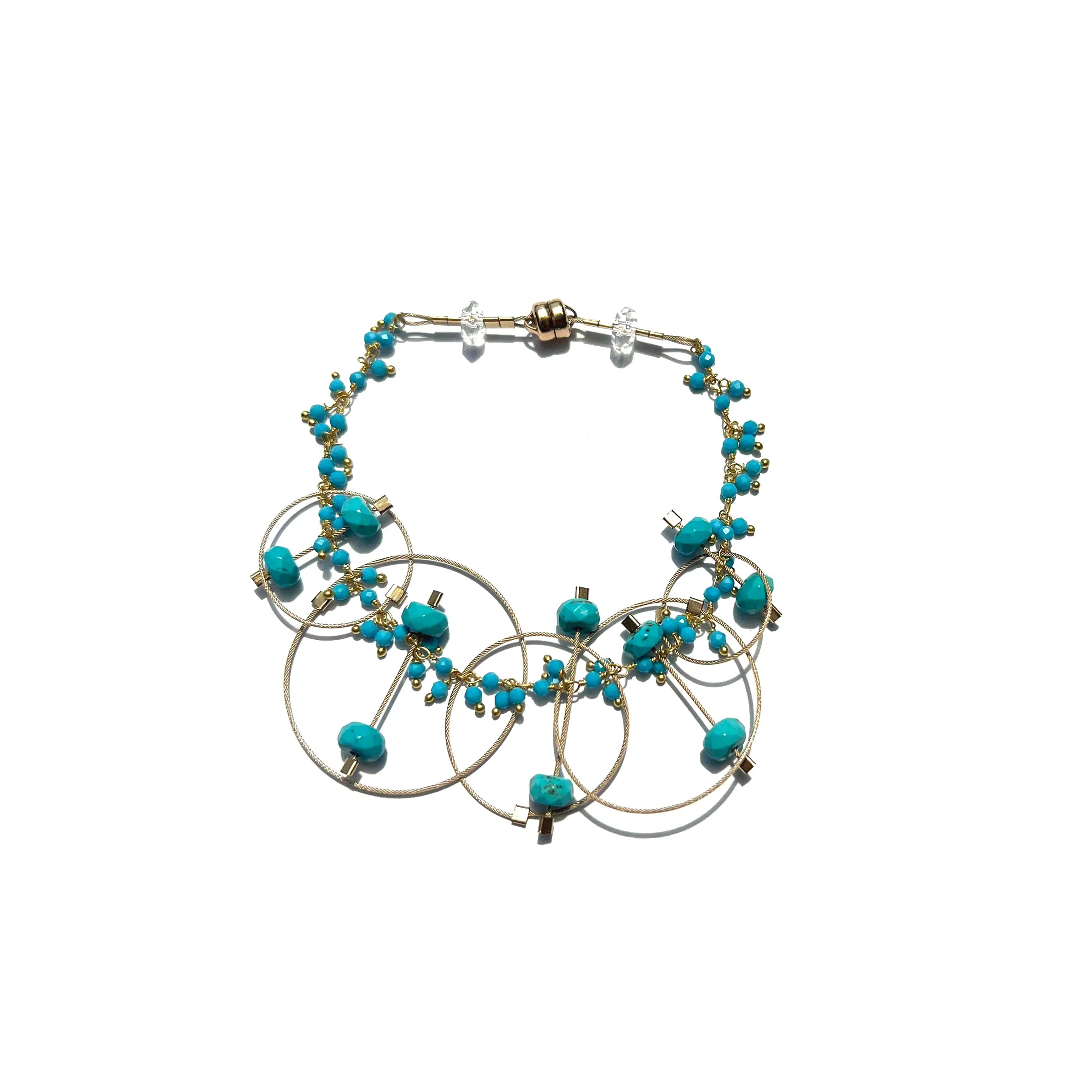 Delightful Caviar Clusters Bracelet