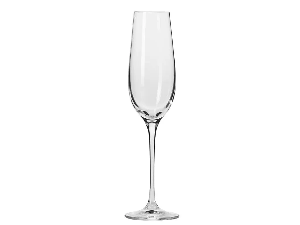 Krosno Harmony Champagne Flute 180ml 6pc Gift Boxed
