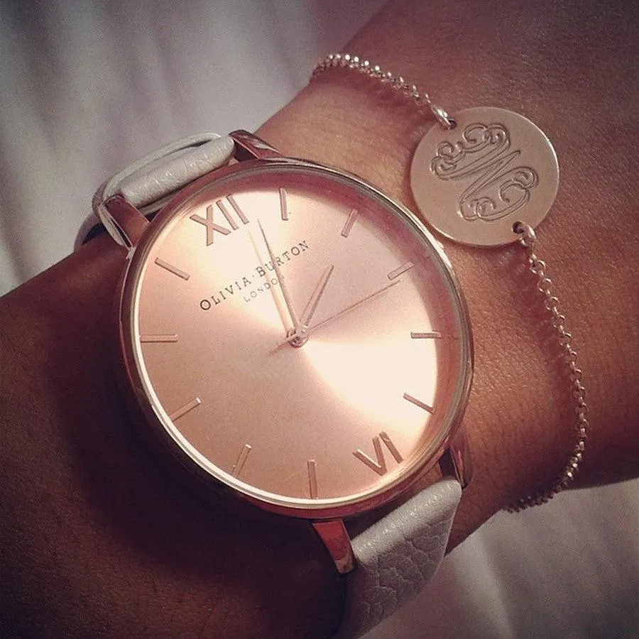 Monogram Disc Bracelet