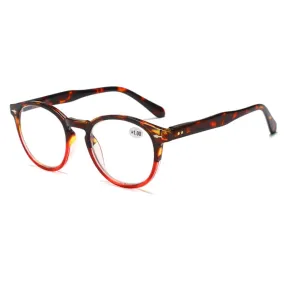 Retro Flexible Durable Portability HD Presbyopic Glasses  350(Red)