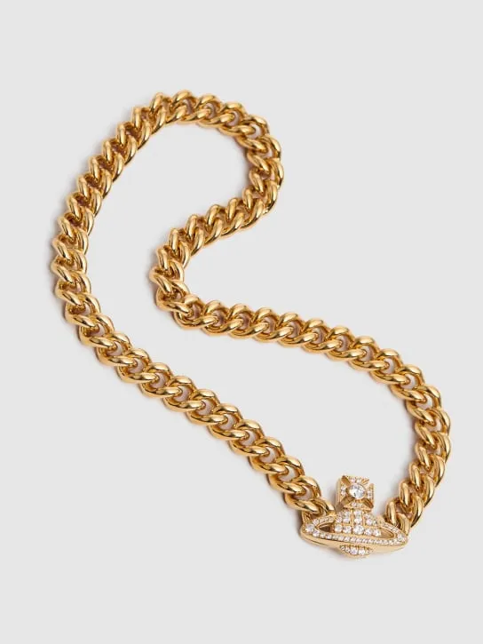 Vivienne Westwood   Graziella crystal small choker 